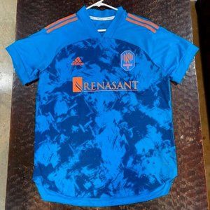 Nashville SC Adidas Primeblue Jersey, Size L, New Condition